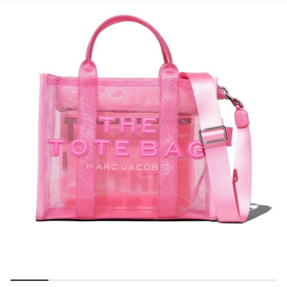 SOLD Marc Jacobs Medium Mesh Tote in Candy Pink NWT SOLD